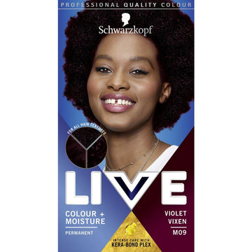 Live Colour + Moisture Mo9 Violet Vixen Permanent Hair Dye